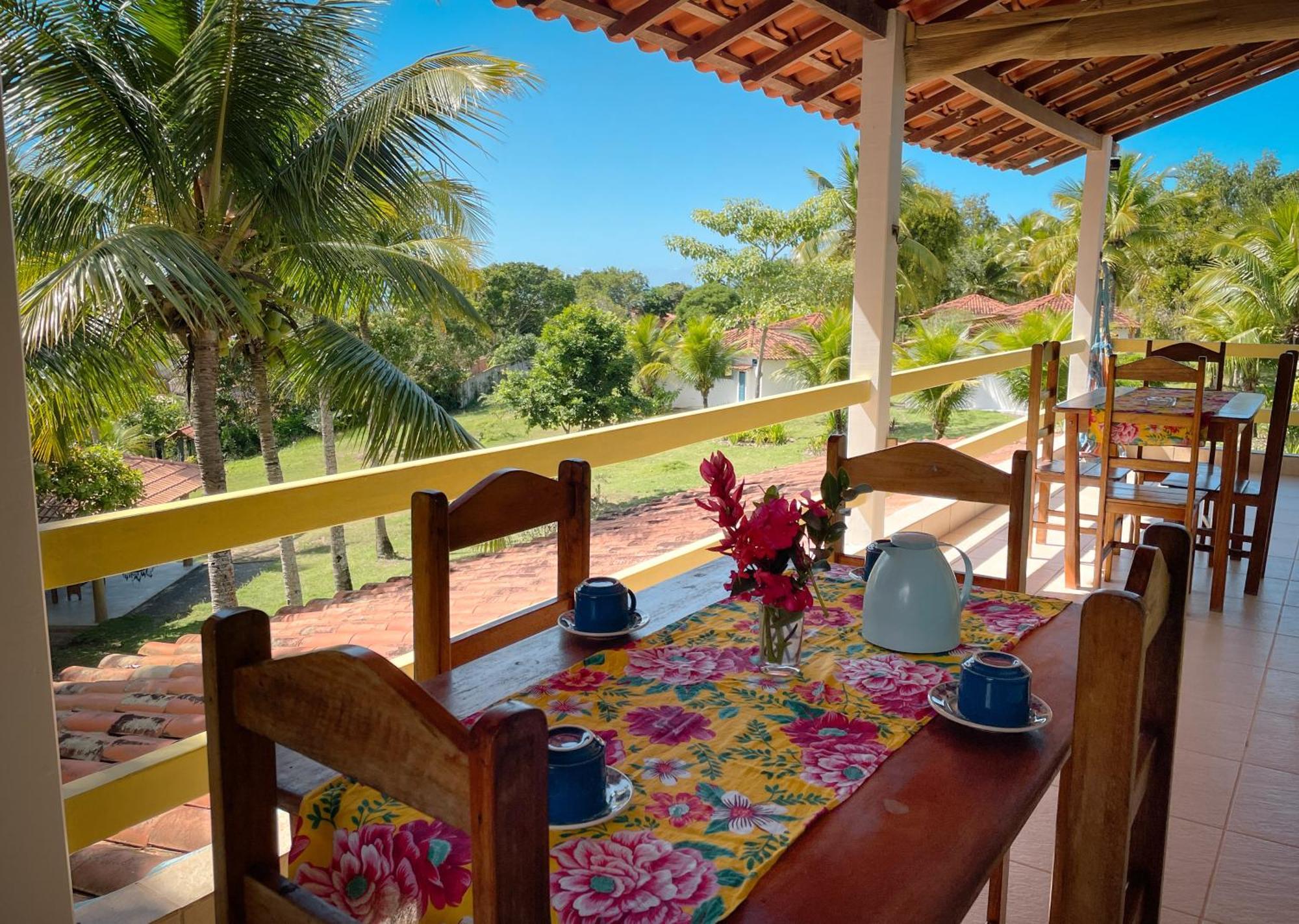Canto Do Mar - Apartamentos E Casa Com Vista Pro Mar - Кумурушатиба Экстерьер фото